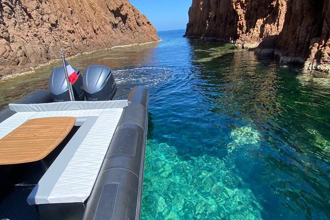 Boat excursion - Cannes Esterel Coves Insight – 1H30 - Red rocks, sea caves, and where the water turns into a swimming plan