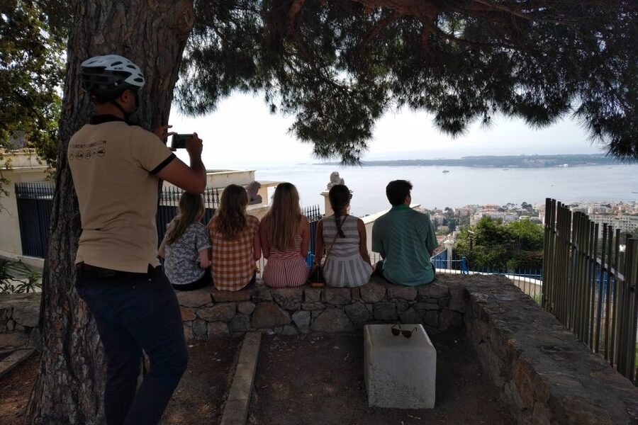 Cannes 2-Hour E-bike Tour - Le Suquet (Old Town): why the hill viewpoint is easier on an e-bike
