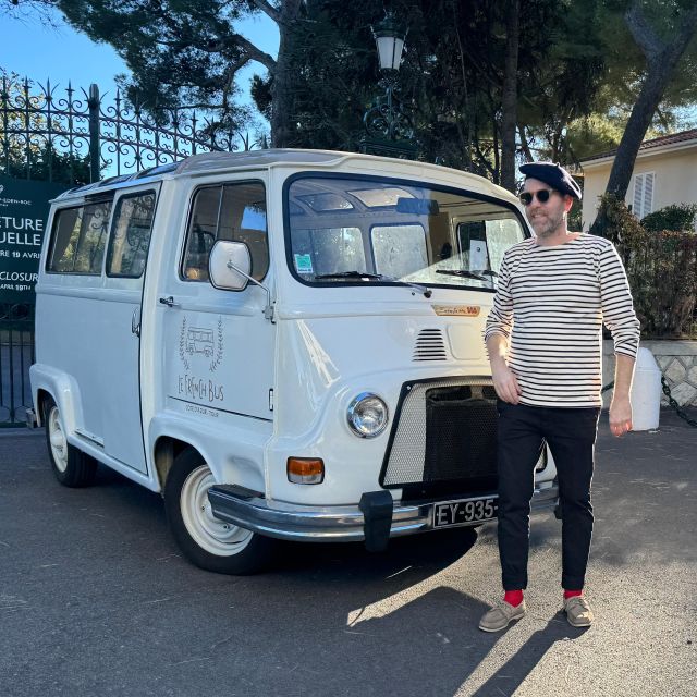 Cannes 2 Hours : Privat City Tour in a French Vintage Bus - Le Suquet break time: old streets, local market talk, and viewpoints
