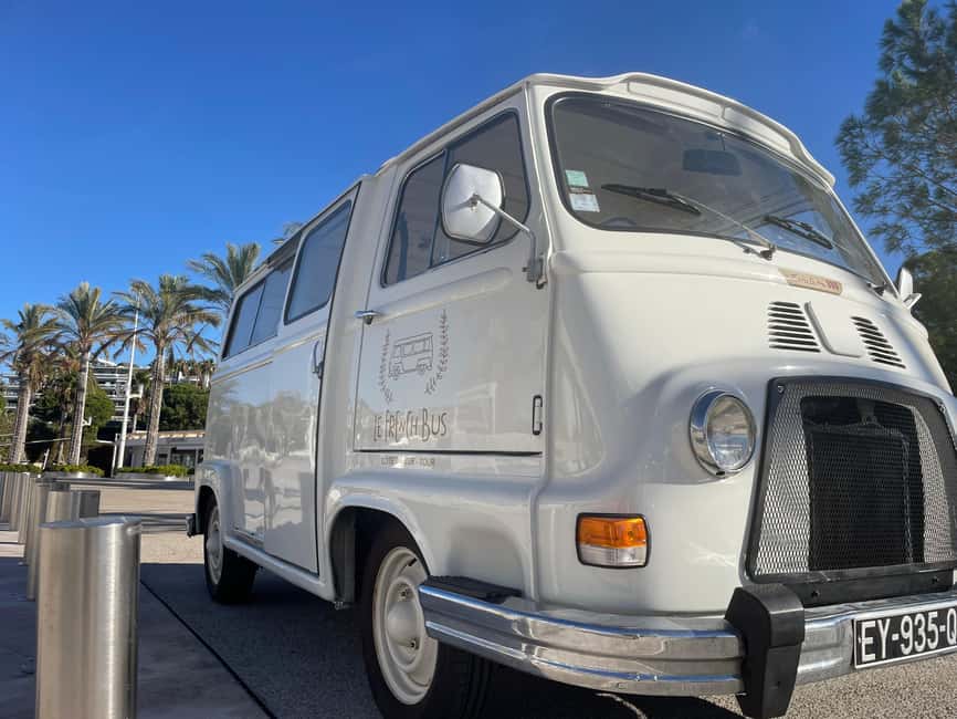 Cannes 2 Hours : Privat City Tour in a French Vintage Bus - The 2-hour flow: Port of Cannes to Palais des Festivals