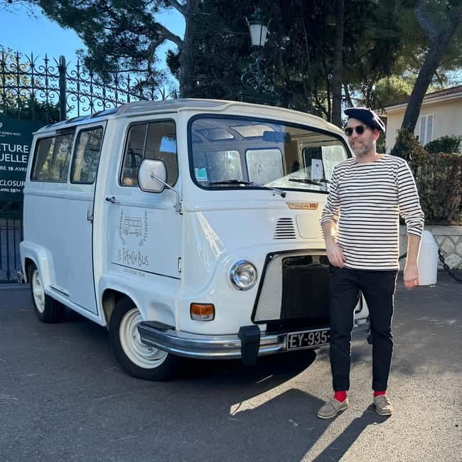 Cannes: City Tour in a Vintage Bus - Meeting at Quai Max Laubeuf and the Small-Group Advantage