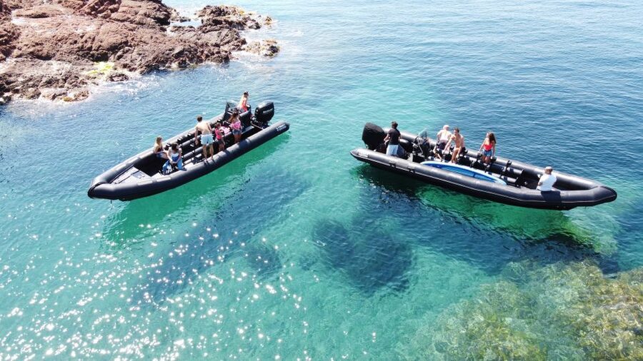 Cannes: coastline boat excursion to St Tropez via Esterel - Saint-Tropez on your own: market day energy, plus built-in choices