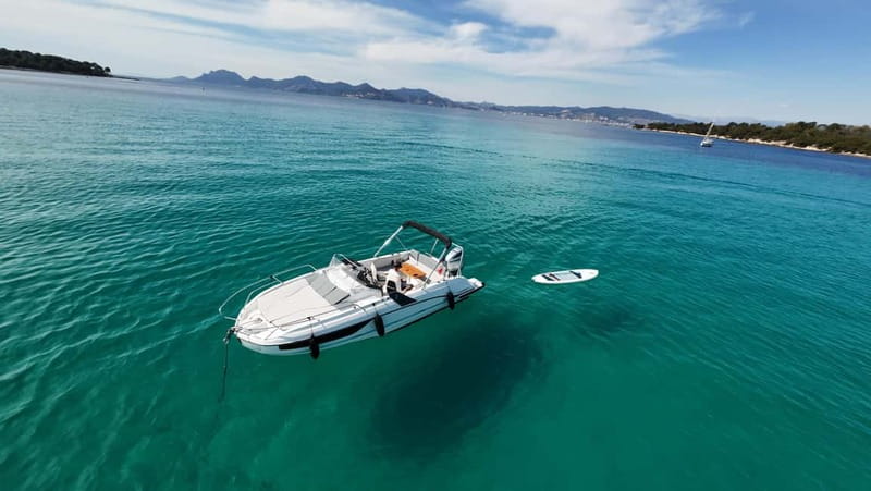 Cannes: Lérins Islands Private Boat Tour - Stand-up paddle time: fun, but bring your balance