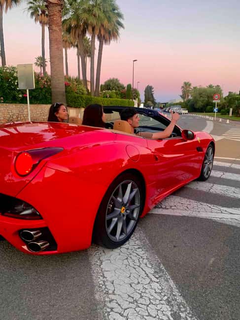 Cannes:private Ferrari Big Tour to Juan Les Pins and Antibes - Key points to know before you go