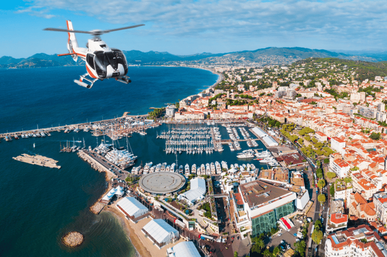 CANNES: Private Panoramic Helicopter Tour - Pickup, drop-off, and the private group feel in Cannes