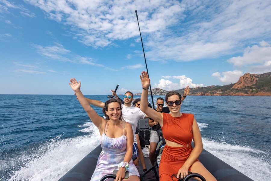 Cannes: Scenic Coves RIB Boat Tour - On Board With Black Tenders Events: Comfort, Group Size, and Captain Talk