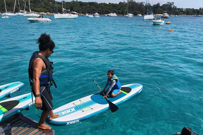 Catamaran from Cannes - Kayaks and stand up paddles: weather permitting, but worth planning for