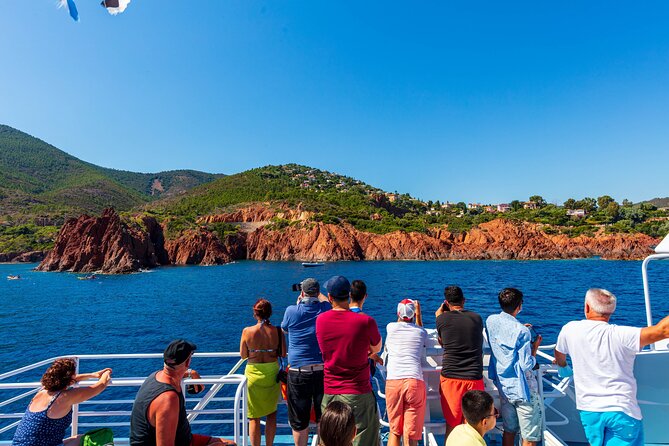 Cruise to Corniche d'Or from Cannes - What You See on the Way Out and Back: Golfe de la Napoule, Agay, and Rade dAgayl