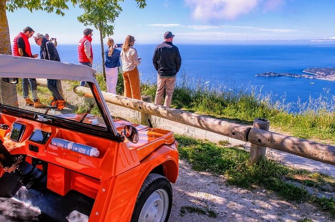 Discovery of the city of Nice by electric Méhari - Mont Boron Forest Park and the hilltop promise of Fort Mont-Alban
