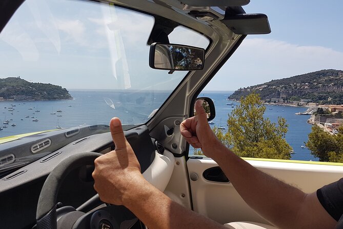 Drive a convertible along the coast and visit Eze and Fragonard - Setting out from Nice in an electric convertible