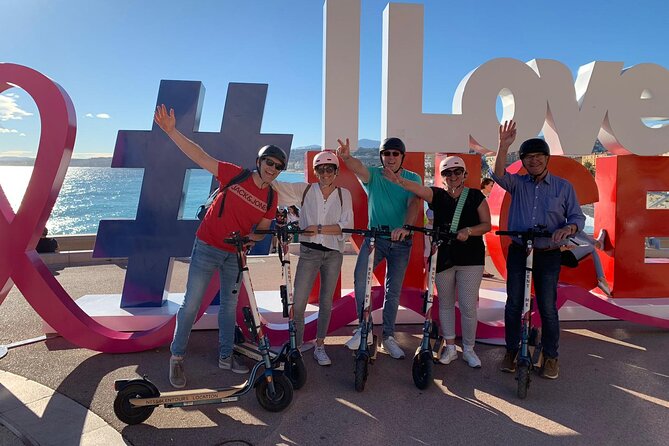Excursion on electric scooter in Nice - The Unmissable - Stop 2: Port Lympia, Yachts and Historic Boats in About 30 Minutes