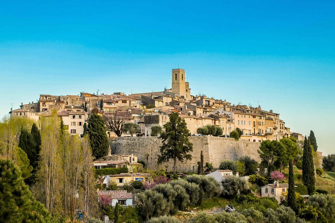 Eze & Saint-Paul de Vence Private Half-Day Tour - Air-conditioned travel from Nice, plus pickup options