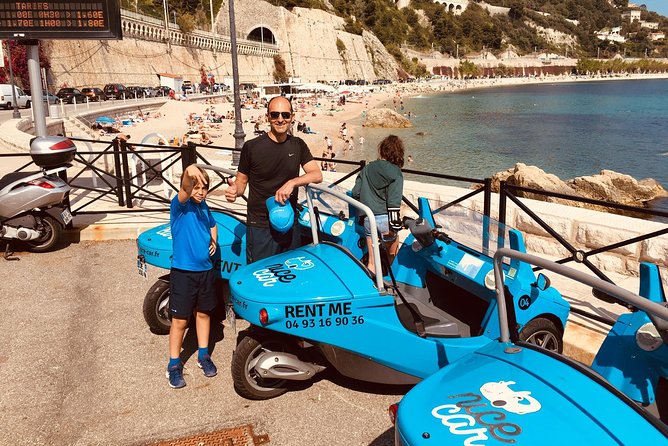 French Riviera Famous Cities Scoot Coupe Tour from Nice - St-Jean-Cap-Ferrat: Peninsula Views and a Swim Option