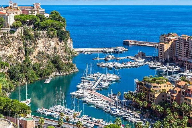French Riviera Full Day Shared Tour from Nice - The Formula 1 Circuit Drive, then Monte-Carlo Glamour in Short Bursts