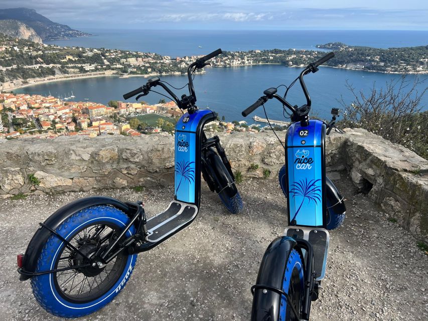 French Riviera : Guided Visit on a E-Scooter - Coco Beach to Mont Boron: the coastal section that sets the tone