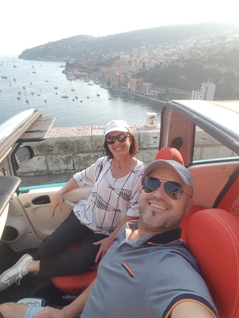 From Nice: Drive a convertible along the coast and visit Èze - Driving the electric convertible: what it is like, and how to make it fun