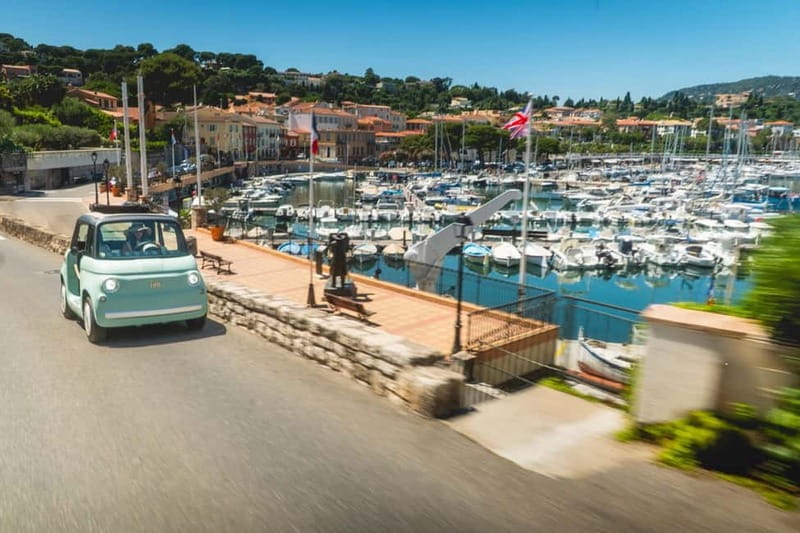 From Nice: follow a guide in an electric car along the French Riviera! - What it feels like to ride: wind, comfort, and car setup