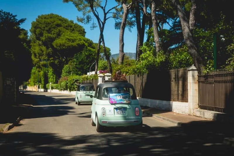 From Nice: follow a guide in an electric car along the French Riviera! - Meeting at Avenue des Roches dOr, then learning your Topolino