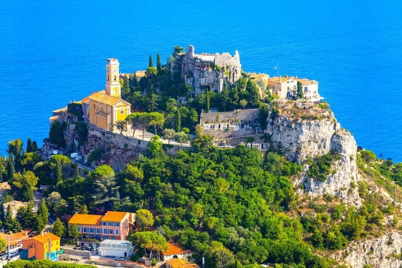 From Nice: French Riviera Full-Day Tour - Nice to Eze: Promenade des Anglais Energy and Coastal Clifftop Views