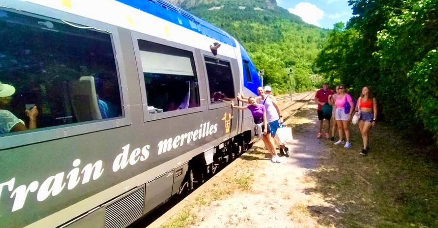 From Nice: Historic Train Ride & Alps Villages - First thing first: your early start from Nice makes the day work