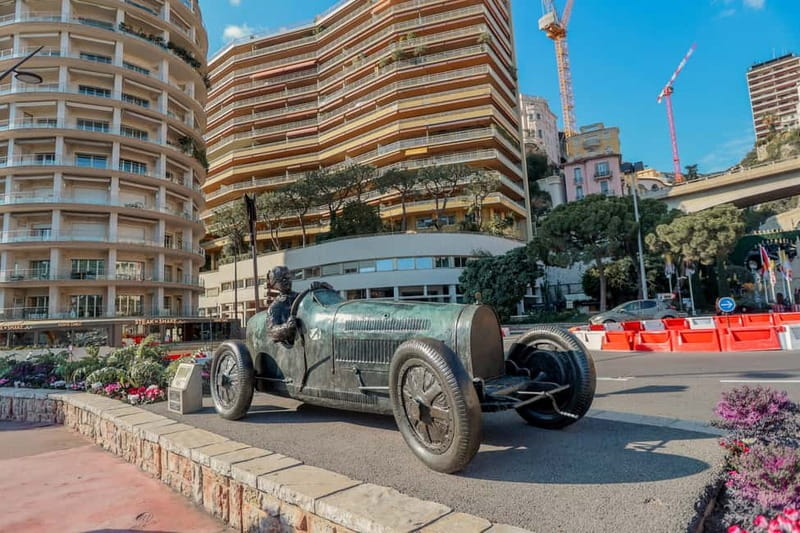 From Nice: Monaco, Monte Carlo and Eze Afternoon Tour - Monte Carlo Casino Area and the F1 Circuit Pass-By