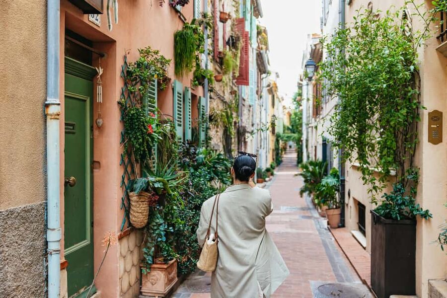 From Nice: Wine Tasting, Cannes, and Countryside Tour - Antibes old town and the market, where you can slow down