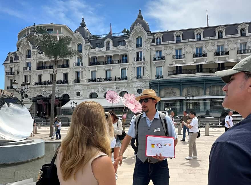 Guided tour of Monaco in 2 hours - Casino Square Start, Concave Mirror Clue, Gianni in Sight