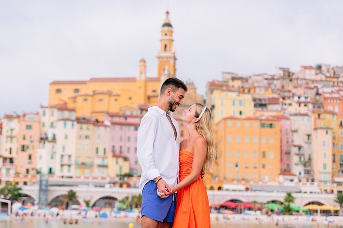Menton Photo shoot with a Local Award Winning Photographer - A Realistic 1-Hour Route Through Old Town, Campanin, and Sea Views