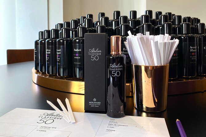Molinard Classic Perfume Workshop in Nice - Top, Middle, Base Notes Explained in Plain English