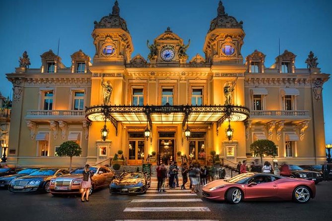 Monaco & Monte-Carlo by night - Moyenne Corniche stop: lights first from one of the best night viewpoints