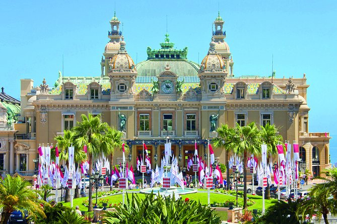 Monaco, Monte Carlo, Eze, la Turbie, 7H Shared Tour from Cannes - Monte Carlo Casino Area and the F1 Circuit Ride