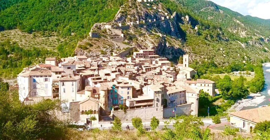 Mountain Train Experience: Hike & Mystic Forest (From Nice) - Entrevaux: citadel views, a medieval drawbridge, and a hill climb you must plan for
