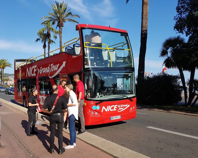 Nice: 1 or 2-Day Hop-On Hop-Off Bus Tour - Stop-by-Stop Nice: From Quai des Etats-Unis to Promenade des Anglais