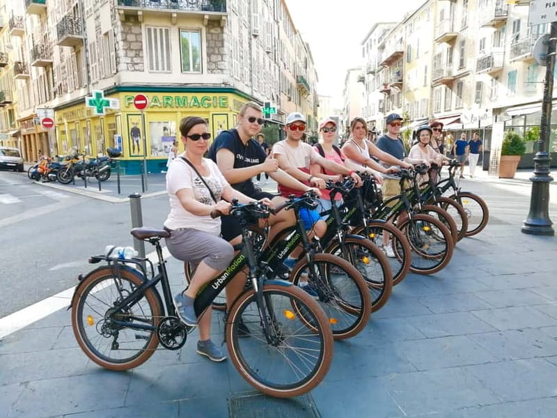 Nice 3Hrs by EBike: Essentials Oldest Districts & Panoramas - Where you meet and how the ride starts near Place Garibaldi
