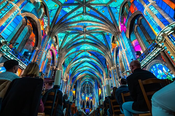 Nice Basilica: Immersive Sound and Light - LUMINISCENCE - Nice Cathedral Setting: Notre-Dame-de-l’Assomption at Night