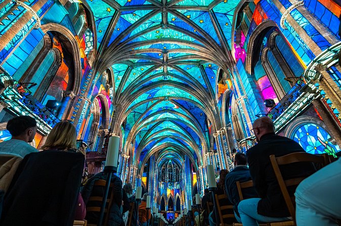 Nice Basilica: Immersive Sound and Light - LUMINISCENCE - Comfort Notes: Warm Interior, Photosensitive Caution, and Small Readables