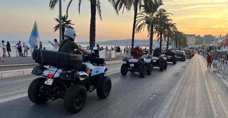 NICE BY ELECTRIC QUAD:panoramic tour from Nice - Key things that make this quad tour worth your time