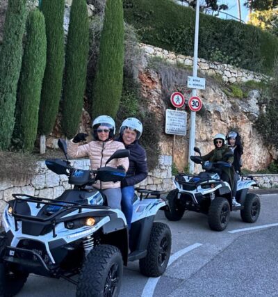 NICE BY ELECTRIC QUAD:panoramic tour from Nice