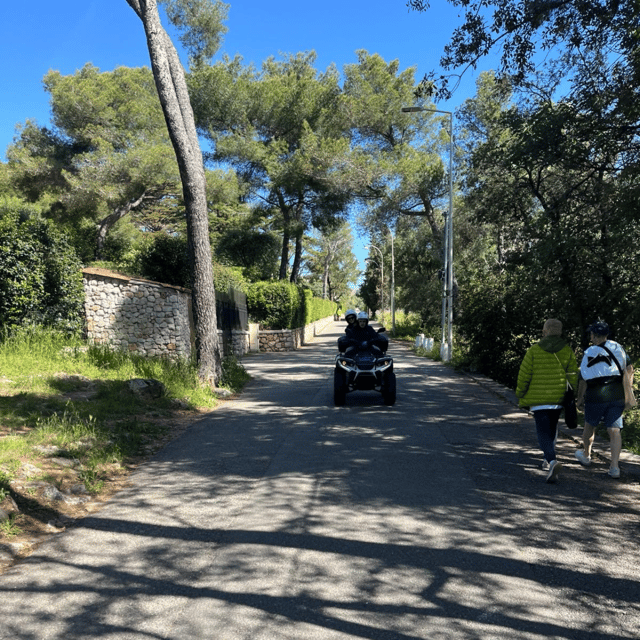 NICE BY ELECTRIC QUAD:panoramic tour from Nice - Place Massena: classic Nice energy, up close
