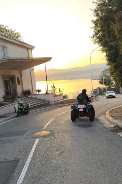 NICE BY ELECTRIC QUAD:panoramic tour from Nice - Nice Harbour break: quick reset plus photos