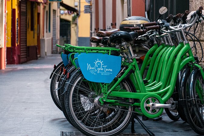 Nice City E-Bike Tour with a Local Guide - Place Garibaldi and the port atmosphere