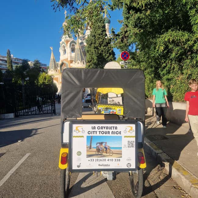 Nice: Electric Rickshaw City Tour with Local Guide - Sainte-Réparate and Church Time Without the Rush