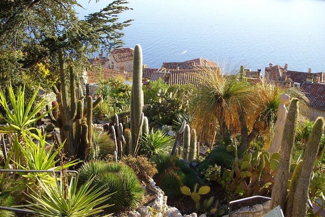 Nice: Italian Market, Eze, and Turbie Tour. - La Turbie panoramas over Monaco, ruins, and the Trophy of the Alps