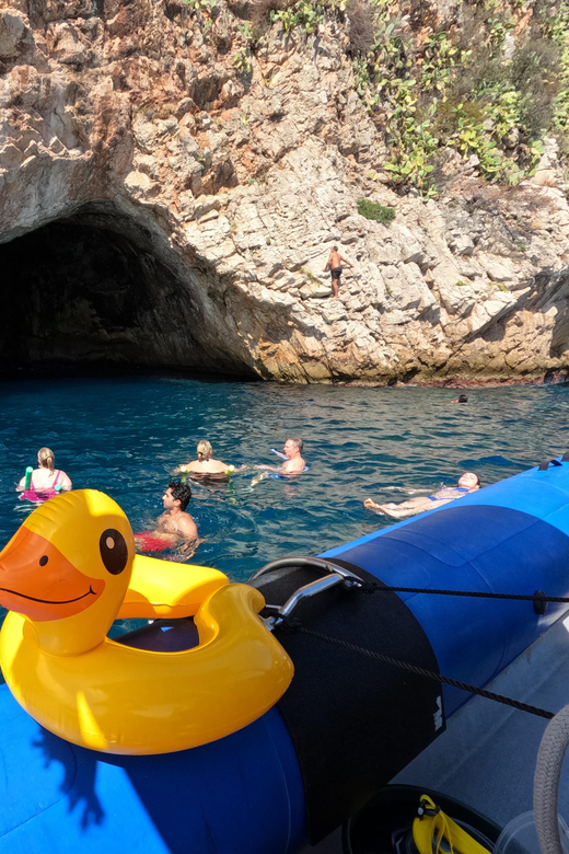 Nice: Mala Caves, Villefranche & Snorkeling Boat Tour - Mala Caves: The Swim Stop, Snorkels On, Expectations Managed