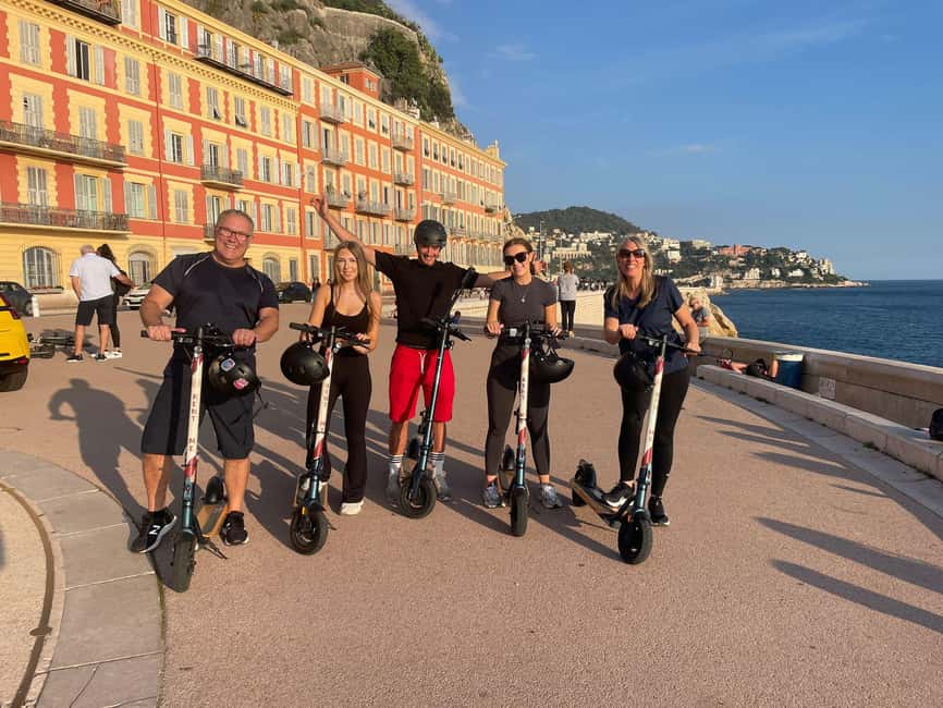 Nice: Must-Sees Electric Scooter Tour - The Promenade and sea cruising: scooter basics plus must-see motion