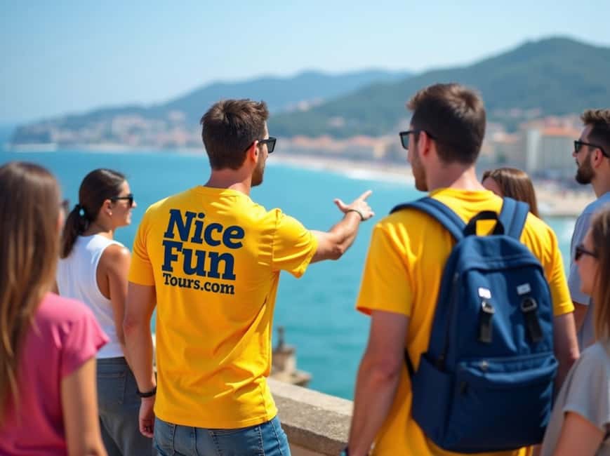 Nice Old Town and Castle Hill: Guided Cultural Walking Tour - Place Masséna to Palais de la Préfecture, a quick lesson in what you are seeing