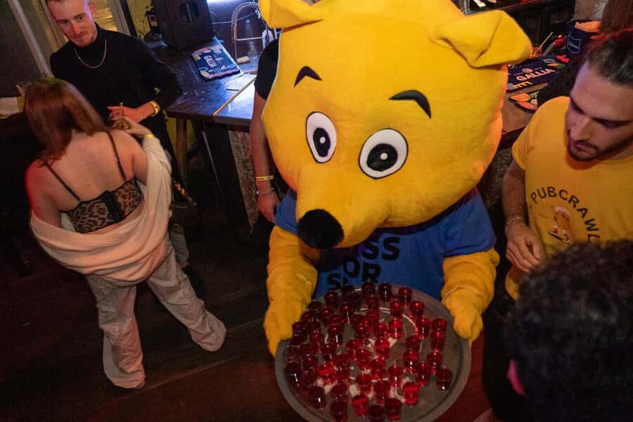Nice: Party Bar Crawl with Club VIP, 6 Shots, and Games - Games, icebreakers, and the crew that keeps it safe