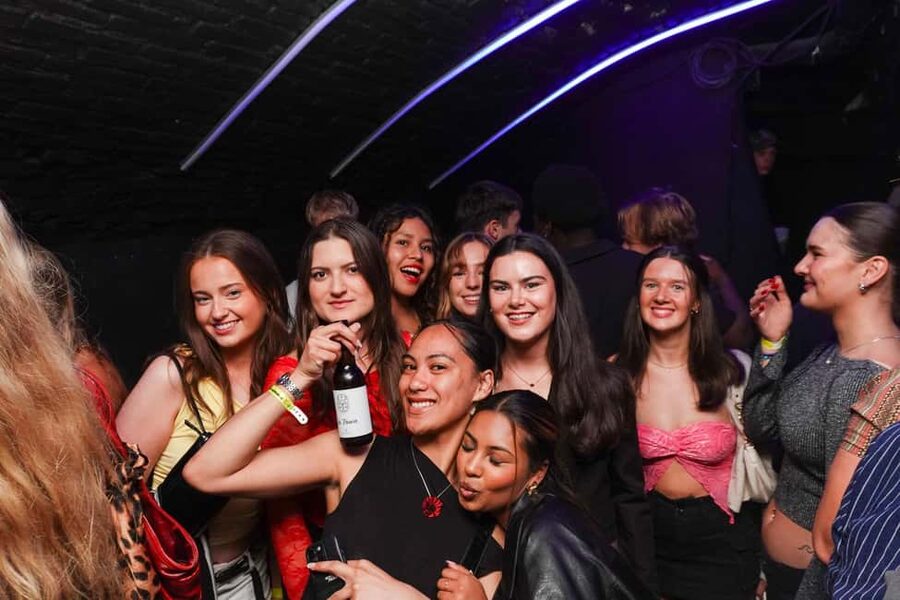 Nice: Party Bar Crawl with Club VIP, 6 Shots, and Games - Languages and group size, so you can actually connect