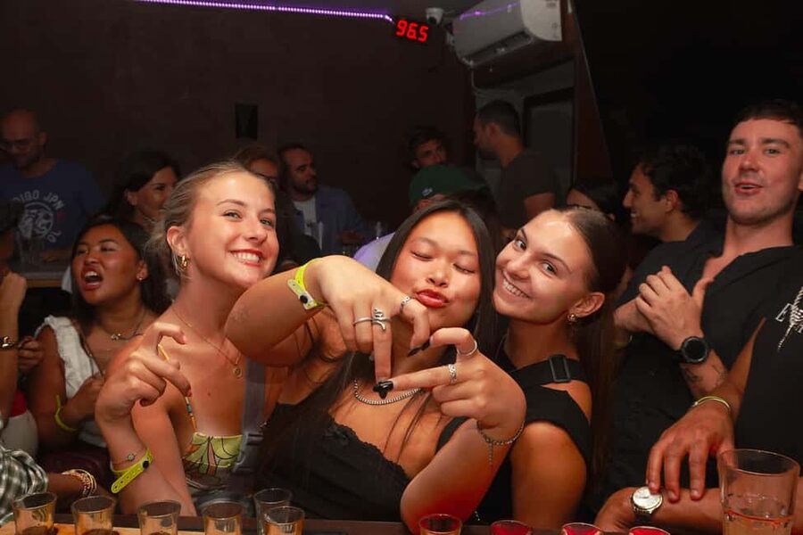 Nice: Party Bar Crawl with Club VIP, 6 Shots, and Games - Meet at Akathor, then get moving fast