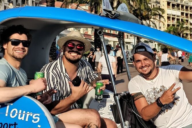 Nice: private guided Tour by electric taxi bike - Where you meet the guide, and how pickup works in real life